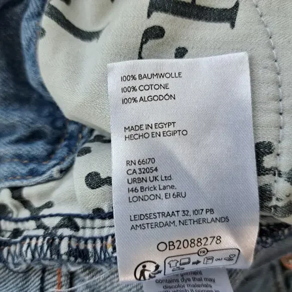 We The Free People Eden High Slouchy Flare Jeans Size 30 High Waist - Picture 15 of 15